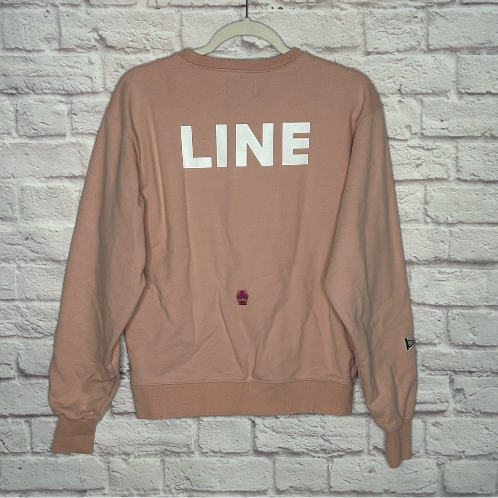 Plf Pushbutton Line Friends Pullover Sweatshirt - image 5